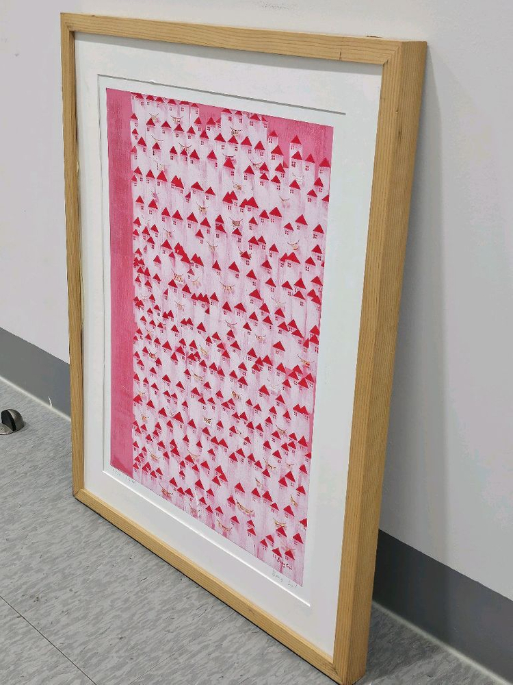 고차분 봉설 작가 이웃사랑 오리지널 에디션 한정 판화 2/50--5