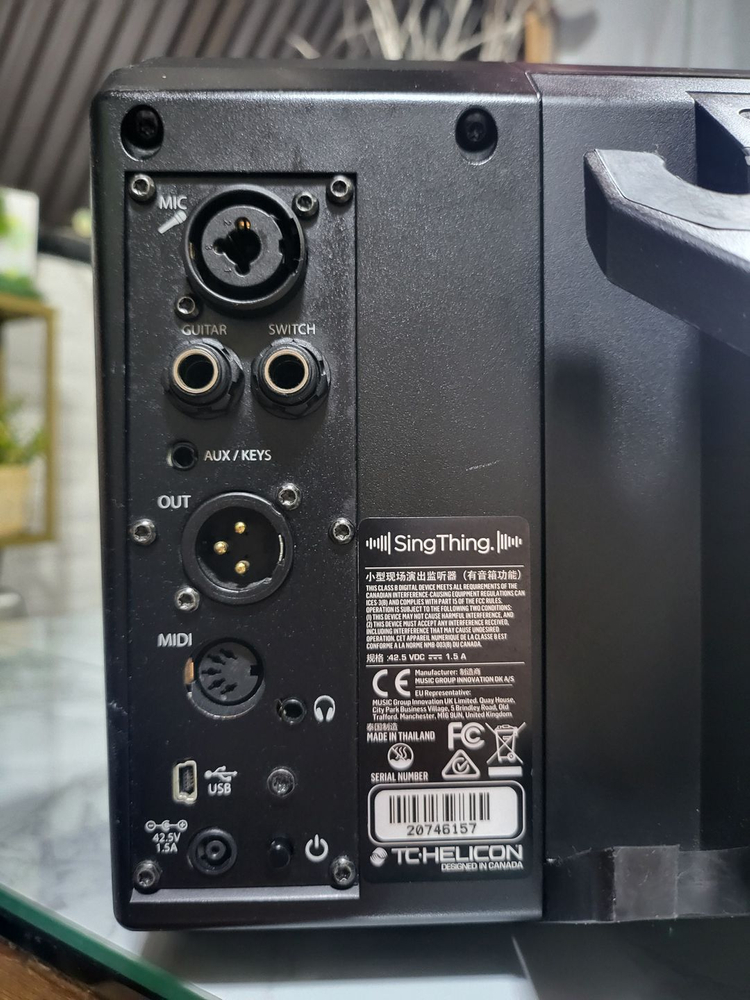 기타 앰프 등, 다양한 올인원 앰프 TC HELICON SingThing 이미지