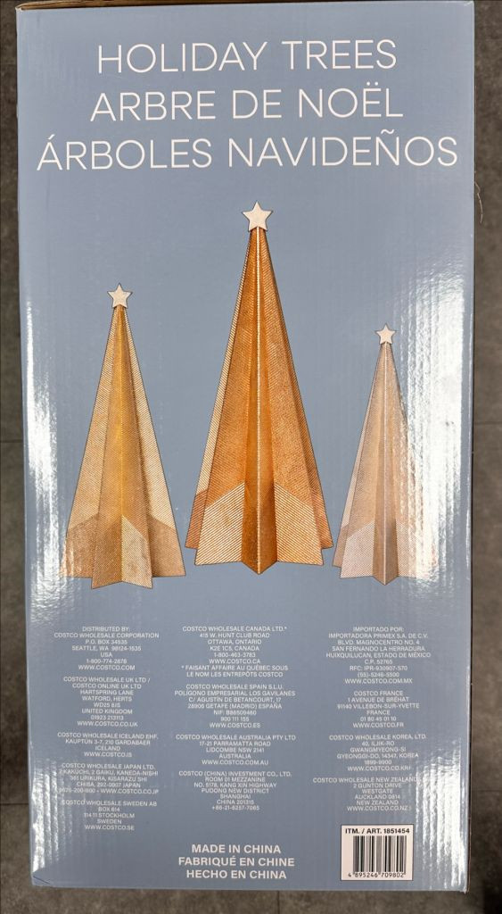 코스트코 홀리데이 트리 3개 세트 새상품--1