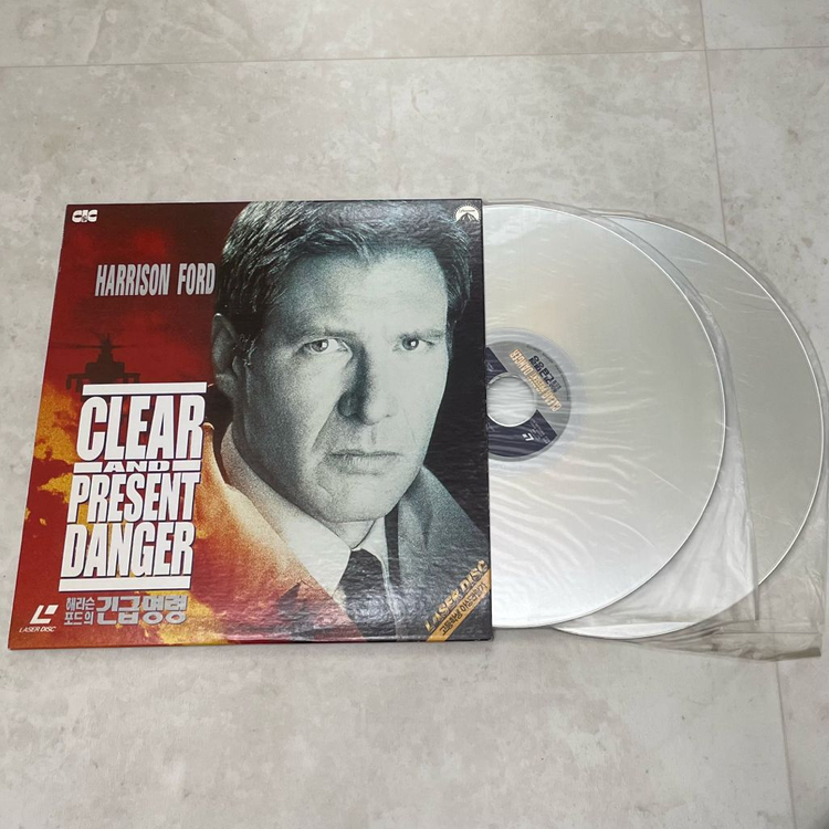 해리슨 포드의 긴급 명령 레이저디스크 (LD)--3
