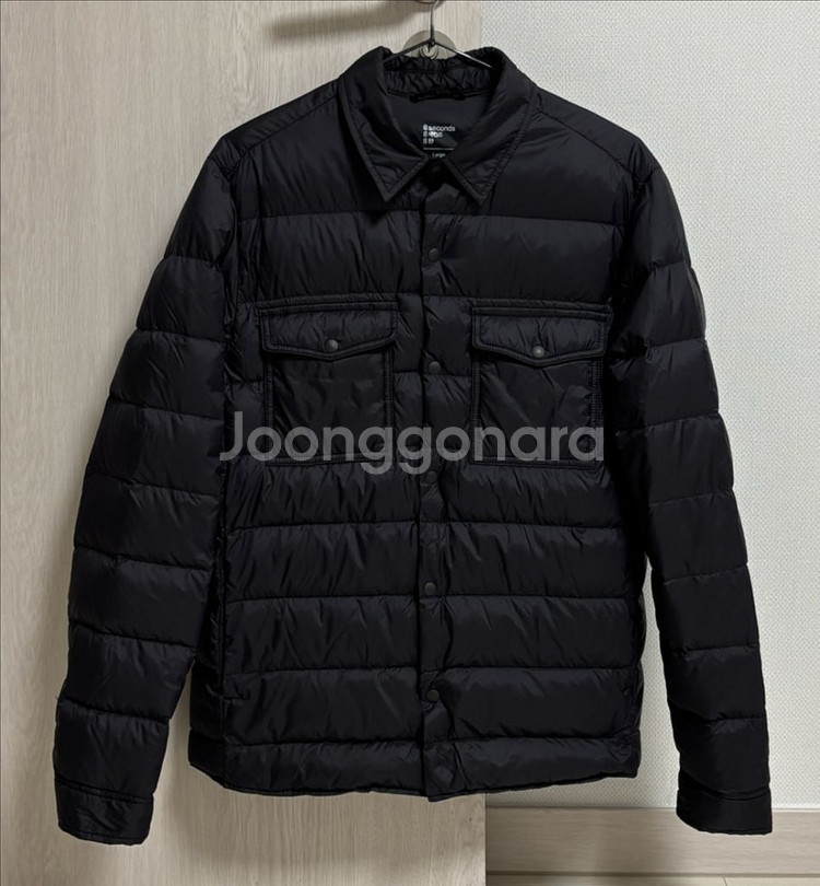 에잇세컨즈 다운 경량패딩--0