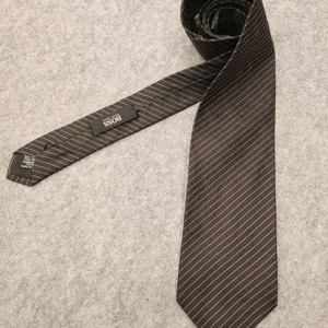 휴고보스 스트라이프 실크넥타이
