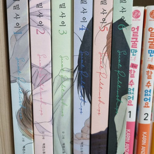 비밀사이 1-6권 초판 이미지