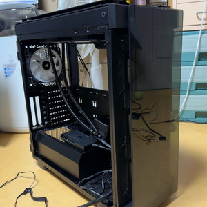 커세어 옵시디언500d se rgb, 커세어 H115i CAPELLIX 수냉쿨러 이미지