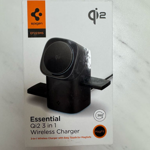 슈피겐 Qi2 3in1 맥세이프 무선충전기(미사용)새제품