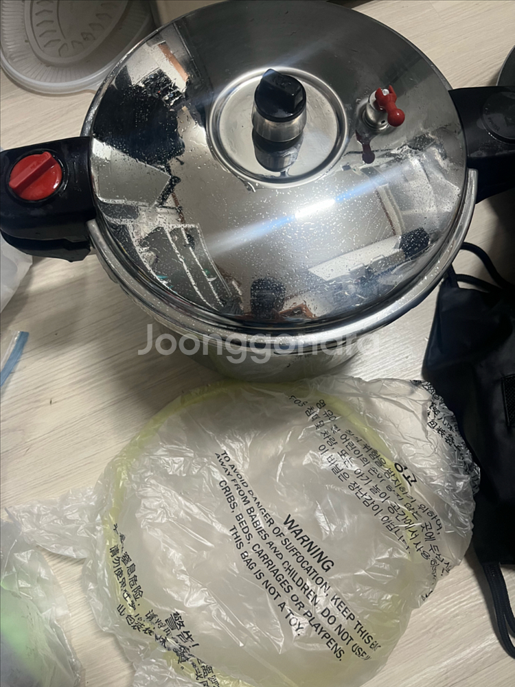 풍년 하이커머스S 25인용 압력솥 1회사용 새거급 반값 처분--0