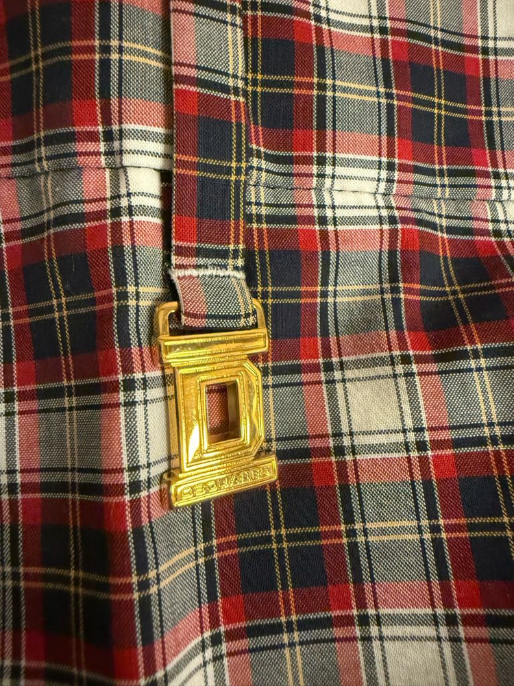 디스퀘어드2 여름체크 바지 46 새상품 이미지