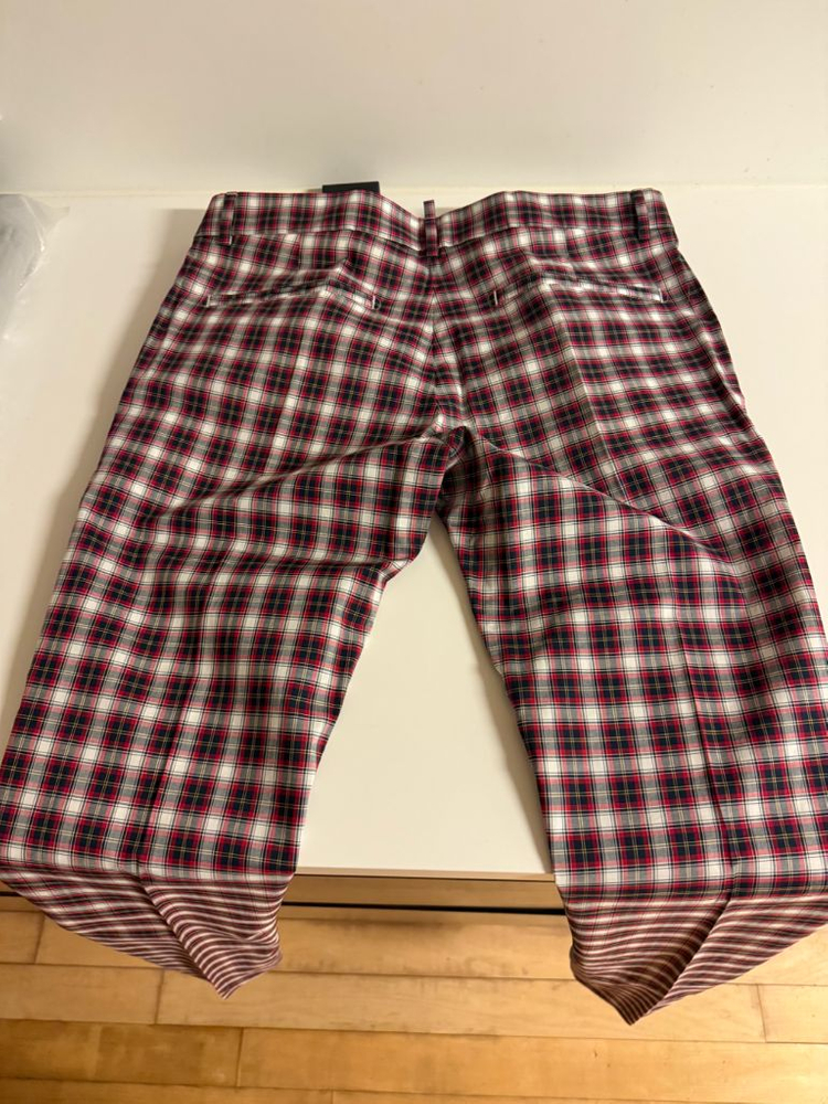 디스퀘어드2 여름체크 바지 46 새상품 이미지