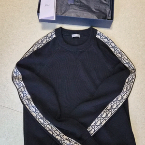 박스, 영수증 플셋) 디올 오블리크 인서트 니트(풀박 풀셋)