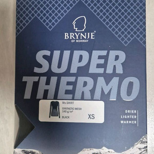 브린제 슈퍼써모 긴팔여성용XS 상의(새상품)