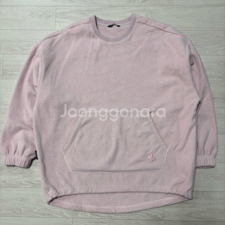 젝시믹스 후리스 맨투맨 핑크--0