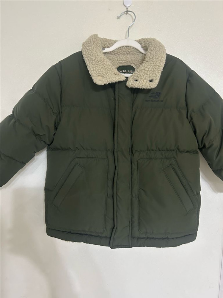 뉴발란스 오리털 패딩 110+ 뽀글이 점퍼--1