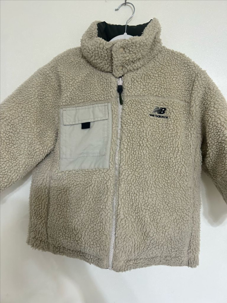 뉴발란스 오리털 패딩 110+ 뽀글이 점퍼--3