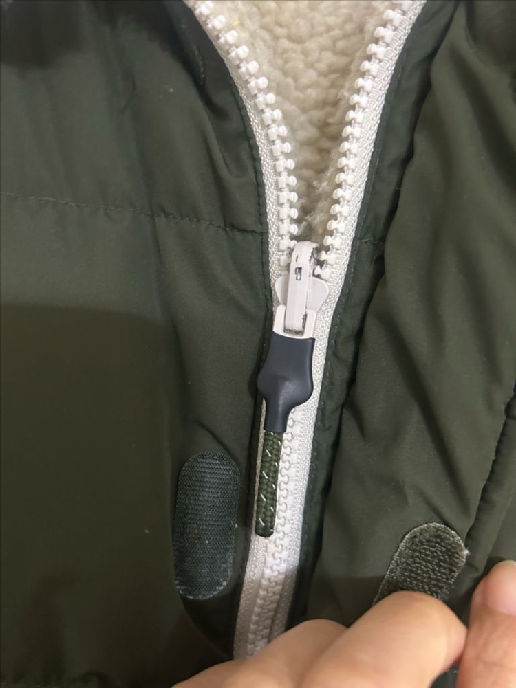 뉴발란스 오리털 패딩 110+ 뽀글이 점퍼--5