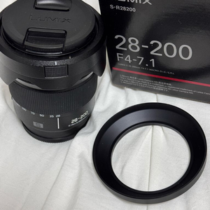 파나소닉 루믹스 28-200mm L마운트 렌즈