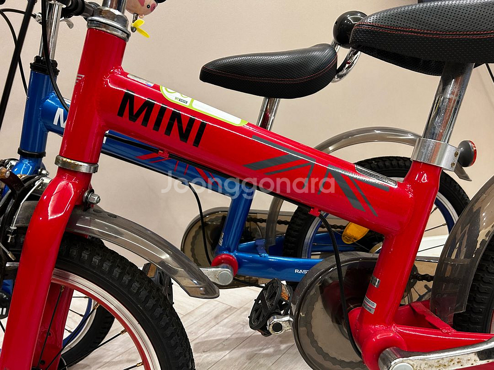 bmw mini 자전거 16인치 (빨강, 파랑)--2