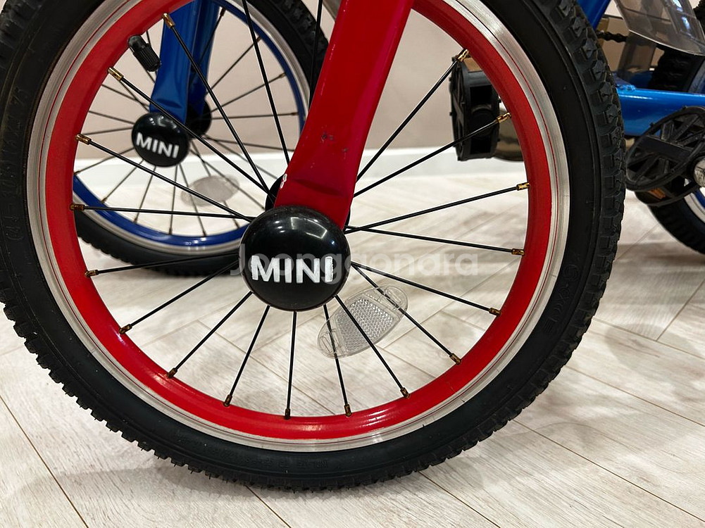 bmw mini 자전거 16인치 (빨강, 파랑)--3