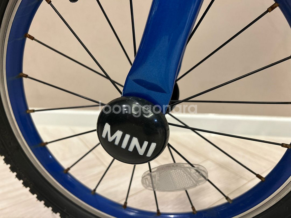 bmw mini 자전거 16인치 (빨강, 파랑)--8