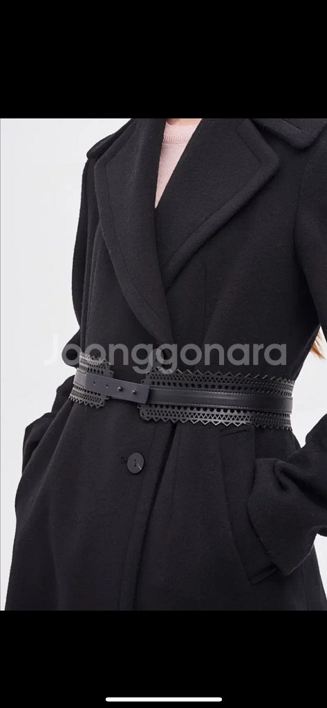 SJSJ 원피스형 프린세스 코트 양모 햅번 A라인 핑크 결혼식하객룩--8