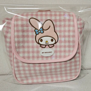 산리오 마이멜로디 한교동 체크가방 체크백팩 새상품