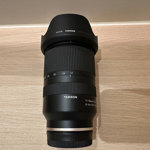 탐론 정품 17-70mm F2.8 Di III-A VC RXD 소니마운트 렌즈 판매합니다.