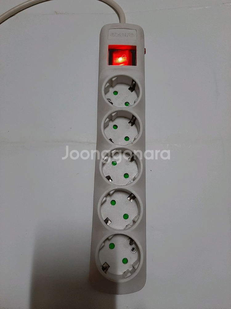 접지형 / 콘센트/ 5구 1.2m / KC인증--0