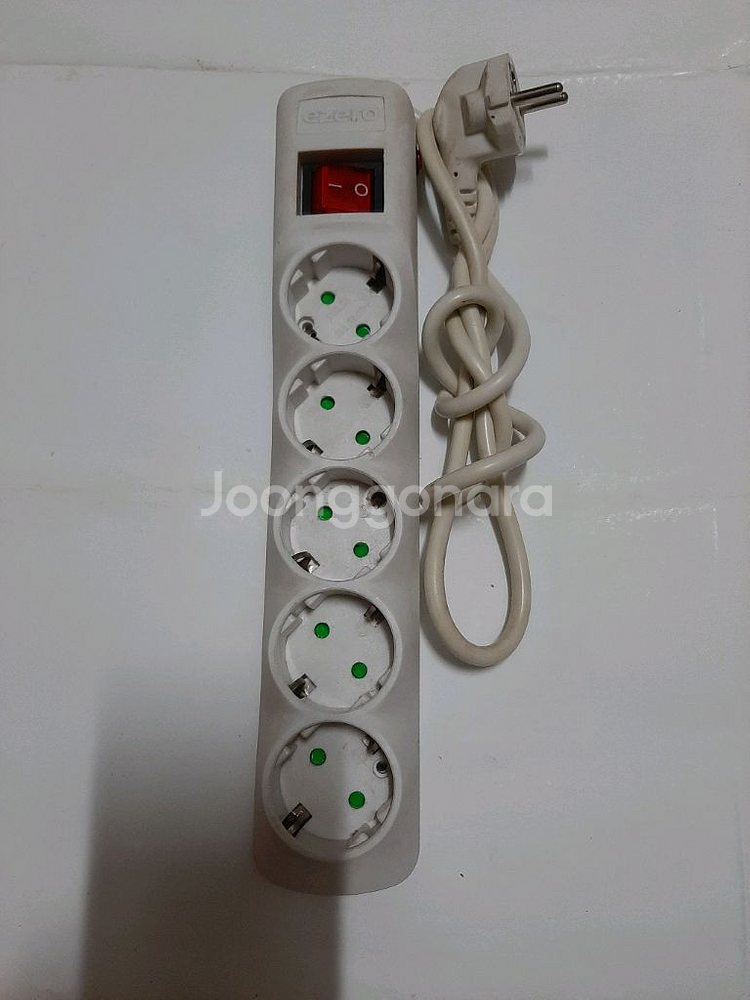 접지형 / 콘센트/ 5구 1.2m / KC인증--1