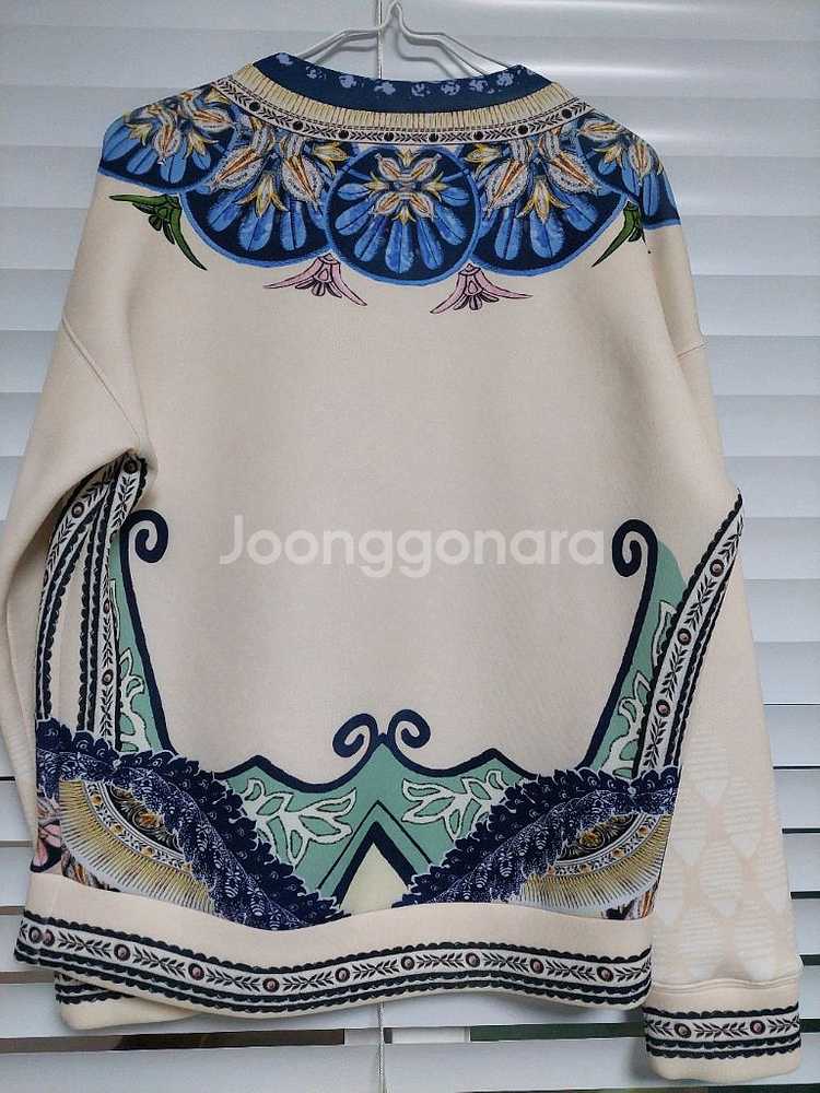 듀엘 세탁 겨울도톰 맨투맨 티셔츠 상태굿--5