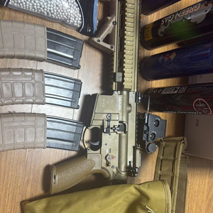 vfc hk416 에어소프트 건 055885 탄색 gbb 이미지