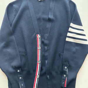 톰브라운 밀라노 스티치 가디건 네이비4사이즈