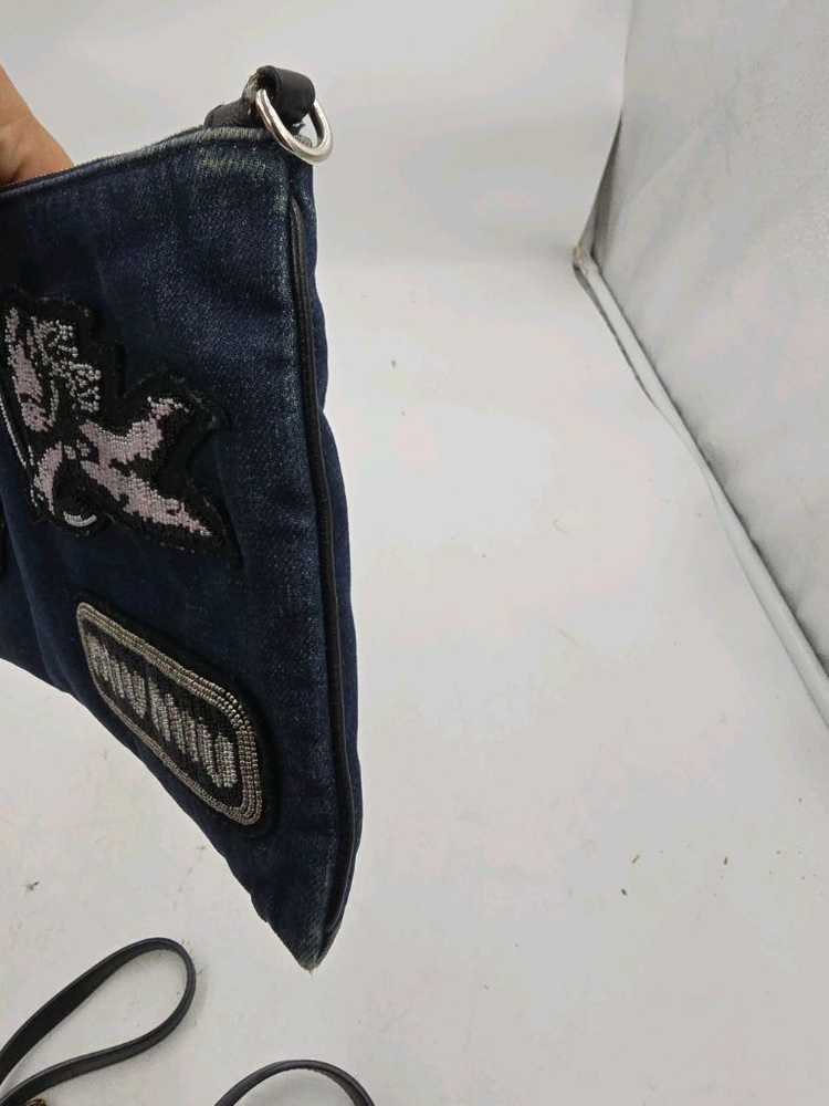 미우미우 (Miu Miu) 데님클러치겸 크로스백--6