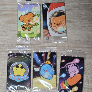 미개봉) 픽셀리 덕개 잠뜰 각별 수현 우주 꿀벌 포토카드 포카 이미지