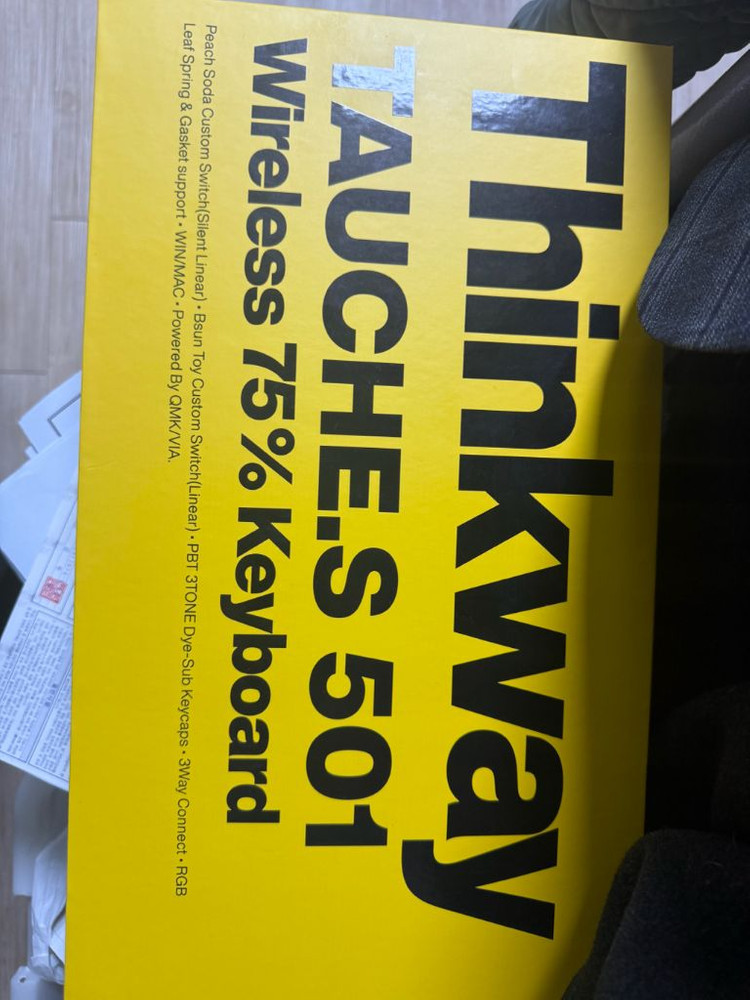 씽크웨이 키보드 토체프501 로드나인 이미지