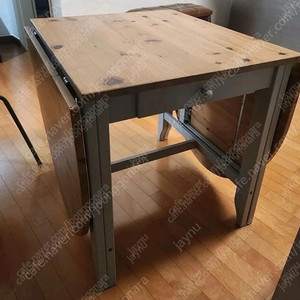 이케아 감레뷔 식탁 테이블 8인 GAMLEBY 게이트레그