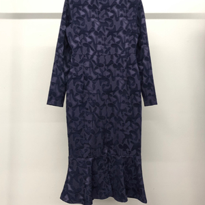 딘트 머메이드 자카드 숄더 패드 원피스 55