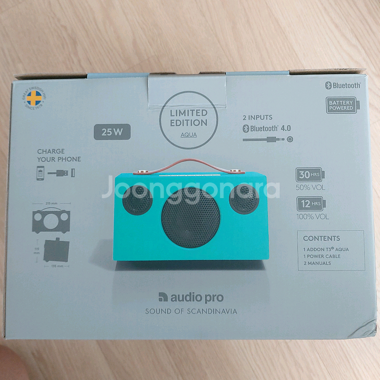 오디오프로 애드온 t3+ 블루투스 스피커 판매합니다--1