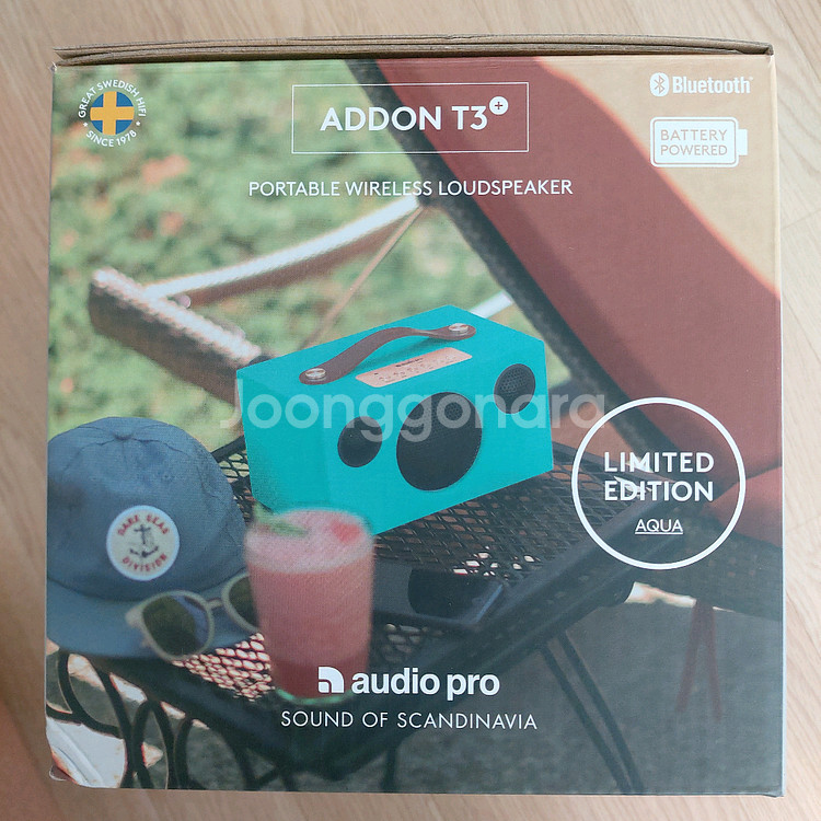 오디오프로 애드온 t3+ 블루투스 스피커 판매합니다--2