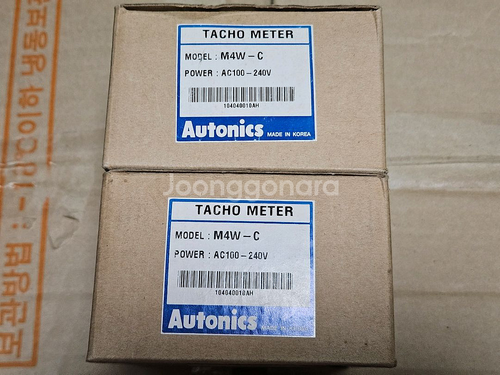 오토닉스 판넬메타(타코메타)M4W-C 1개 새제품,1개 실사용품 일괄판매--1