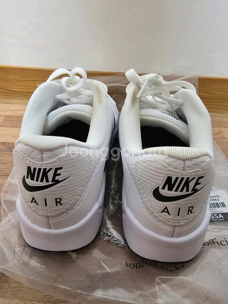 나이키 골프화 에어맥스 90 화이트(250)--5