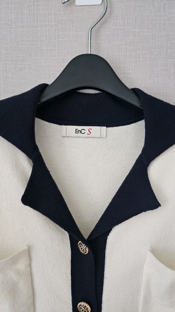 (정품) 이엔씨 니트 카디건 이미지