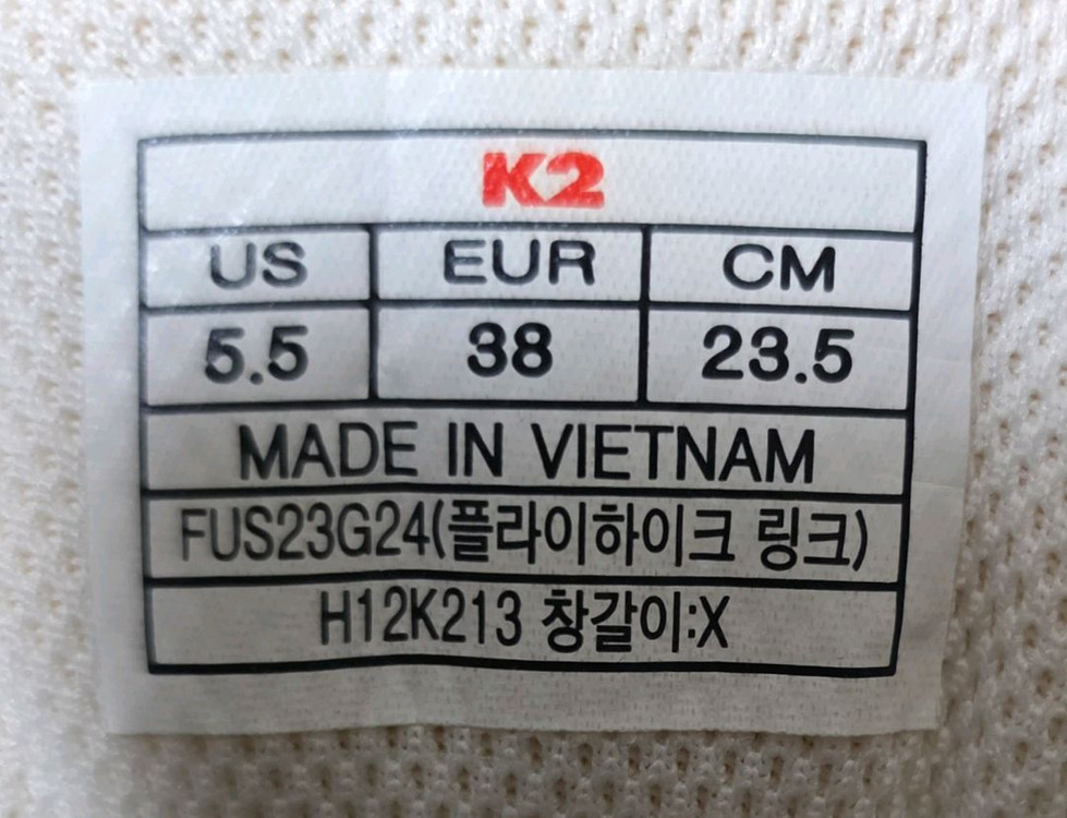 케이투 K2 플라이하이크 고어텍스 경등산화 트레킹화 BOA다이얼 여성용 235--5