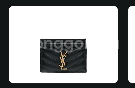 (분실/실종) 생로랑 YSL 로고 카드지갑--0
