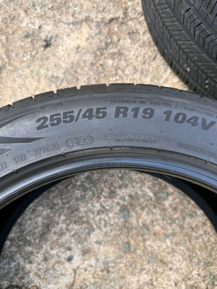 금호 Majesty 255 45 19 타이어 4개--5