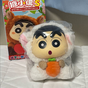 짱구는 못말려 양털 옷 짱구 15cm 피규어 새상품(정품)