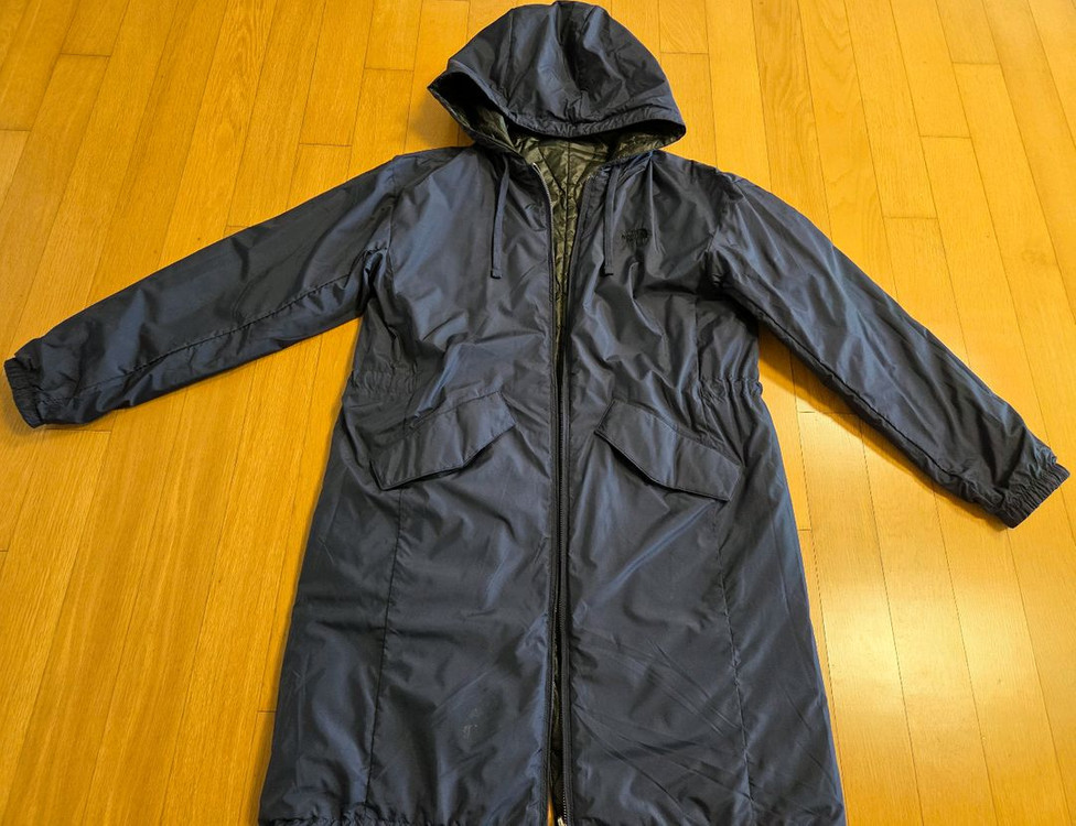 노스페이스 경량패딩 리버시블 m 90--1