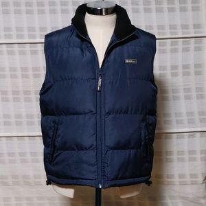 MCM 네이비 패딩 조끼 M (95~100 정도)