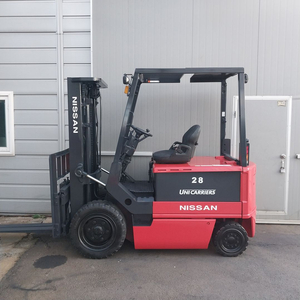 닛산전동지게차2.8톤 3단4300MM 사이드쉬프트장착 2022년식상품배터리