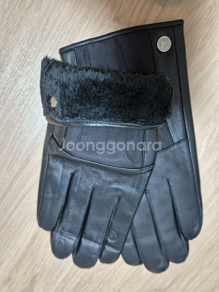 남성용 가죽 장갑 새상품--2