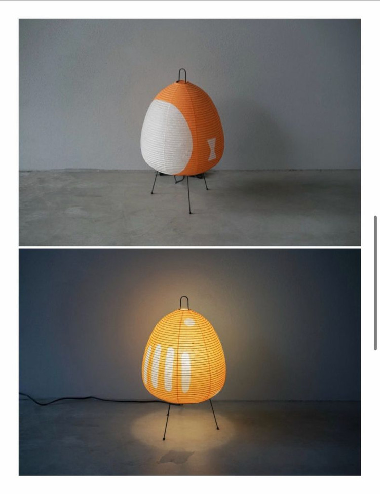 이사무노구치 아카리 조명 1AY, 1AB--1