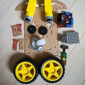 아두이노 DC모터 바퀴세트등 새제품